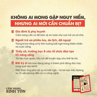 Cẩm Nang Sinh Tồn - Những Kỹ Năng Thoát Hiểm Cần Phải Biết Trước Khi Quá Muộn