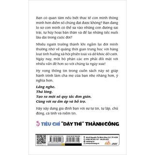 5 Tiêu Chí Dậy Thì Thành Công