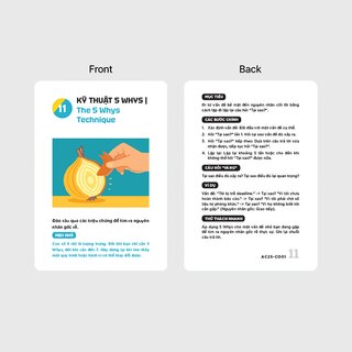 Flashcard Chìa Khóa Khai Vấn - 48 Tình Huống Coaching Thực Tế Giúp Đội Ngũ Tự Tìm Ra Giải Pháp