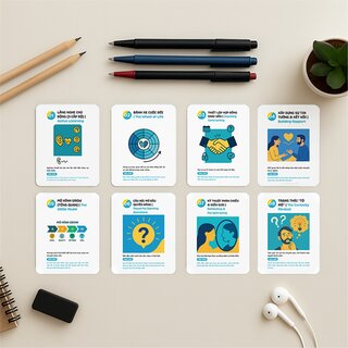 Flashcard Chìa Khóa Khai Vấn - 48 Tình Huống Coaching Thực Tế Giúp Đội Ngũ Tự Tìm Ra Giải Pháp