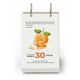 Lịch Bàn 365 Ngày - Lòng Đất Nở Hoa Trời - Thiền Sư Thích Nhất Hạnh