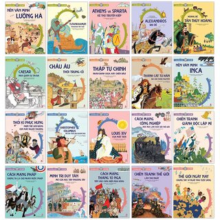 Boxset Du Hành Vào Lịch Sử Thế Giới (Hộp 20 Cuốn)