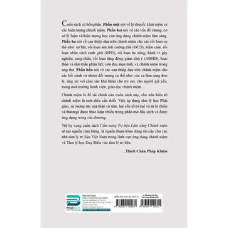 Cẩm Nang Trị Liệu Lâm Sàng Chánh Niệm