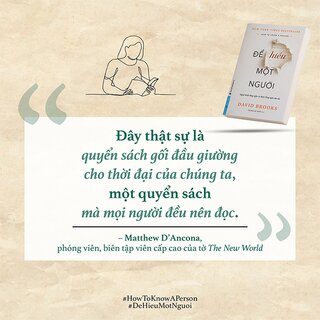Để Hiểu Một Người - David Brooks