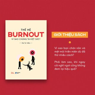 Thế Hệ Burnout - Vì Sao Chúng Ta Kiệt Sức - Hà Tư Viễn