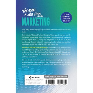 Audacious - Táo Bạo Và Liều Lĩnh Trong Marketing - Mark Schaefer