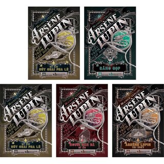 Arsène Lupin - Siêu Trộm Hào Hoa - Maurice Leblanc (Bộ 5 Cuốn)