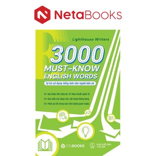 3000 Must-Know English Words - Tự Tin Sử Dụng Tiếng Anh Như Người Bản Xứ - Lighthouse Writers