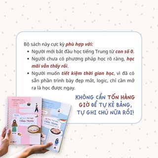 Takenote 5-In-1 - Ngữ Âm-Ngữ Pháp-Từ Vựng-Luyện Viết-Bài Tập - Sổ Tay Tự Học Tiếng Trung Cho Người Mới Bắt Đầu - Tập 1 - NG Trang