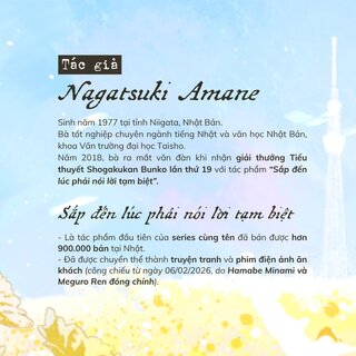 Sắp Đến Lúc Phải Nói Lời Tạm Biệt - Amane Nagatsuki