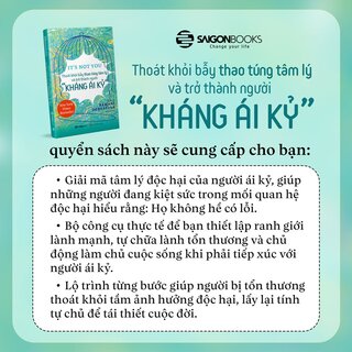 It’s Not You - Thoát Khỏi Bẫy Thao Túng Tâm Lý Và Trở Thành Người Kháng Ái Kỉ - Ramani Durvasula