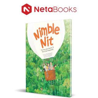 Nimble Nit - The Boy Who Wants To Grow Like A Beanstalk - Phạm Thị Hoài Anh, Đậu Đũa (Hardcover)