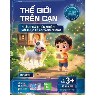 Thẻ Học Thông Minh AR - Thế Giới Trên Cạn - Khám Phá Thiên Nhiên Với Thực Tế Ảo Tăng Cường (Song Ngữ Anh - Việt)