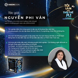 Tôi Là Ai Giữa Thời Thế A.I - Và Những Điều Trường Học Không Dạy Bạn - Nguyễn Phi Vân