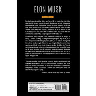Elon Musk: Tesla, SpaceX Và Sứ Mệnh Tìm Kiếm Một Tương Lai Ngoài Sức Tưởng Tượng (Bìa Cứng)