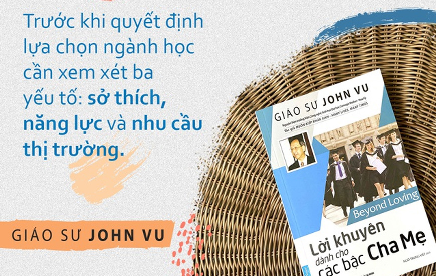 Sách "Lời Khuyên Dành Cho Các Bậc Cha Mẹ" của tác giả  Giáo Sư John Vu - 2