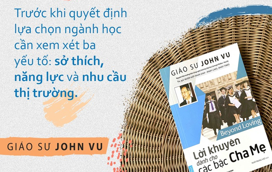 Sách "Lời Khuyên Dành Cho Các Bậc Cha Mẹ" của tác giả  Giáo Sư John Vu - 2