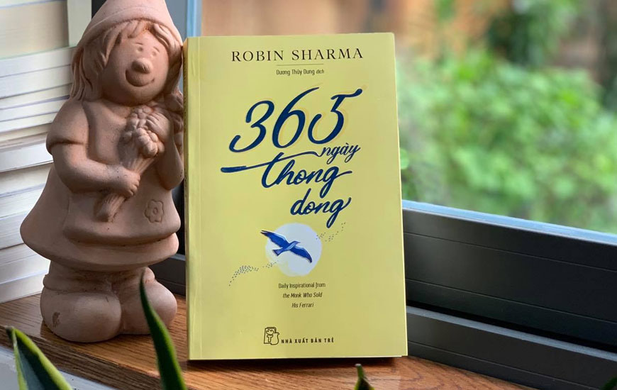 Sách "365 Ngày Thong Dong" của tác giả Robin Sharma