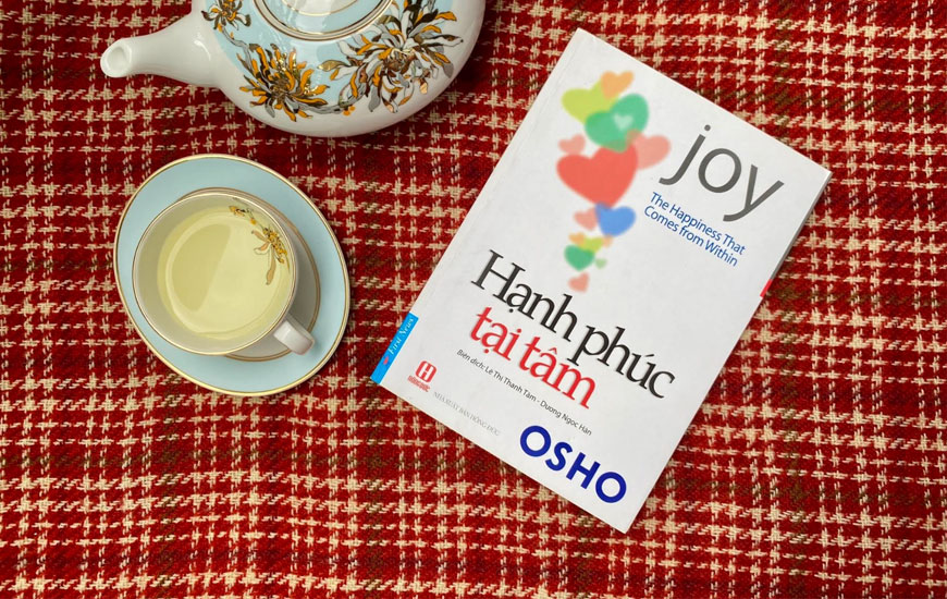 Sách "Hạnh Phúc Tại Tâm" của tác giả Osho