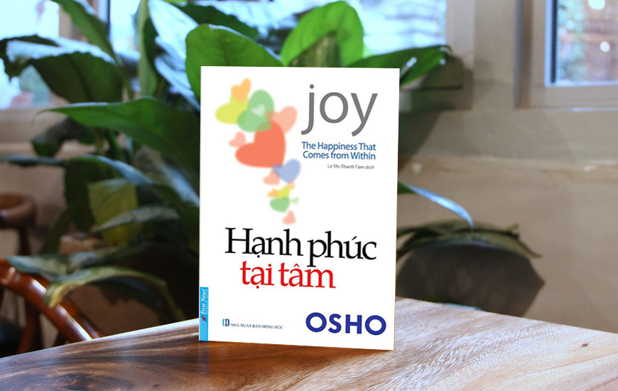 Sách "Hạnh Phúc Tại Tâm" của tác giả Osho