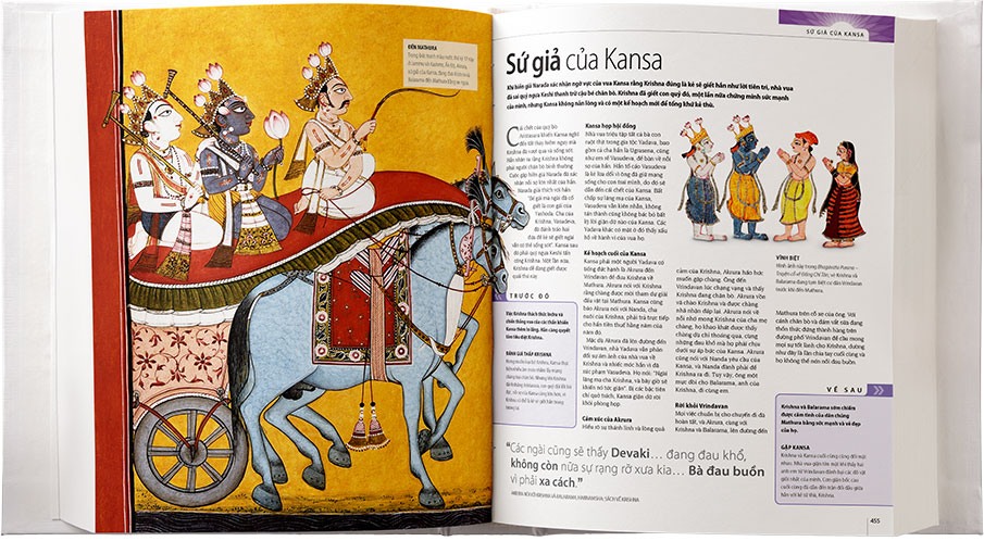 Sách "Mahabharata Bằng Hình - Thiên Sử Thi Vĩ Đại Nhất Của Ấn Độ" của tác giả DK - 3