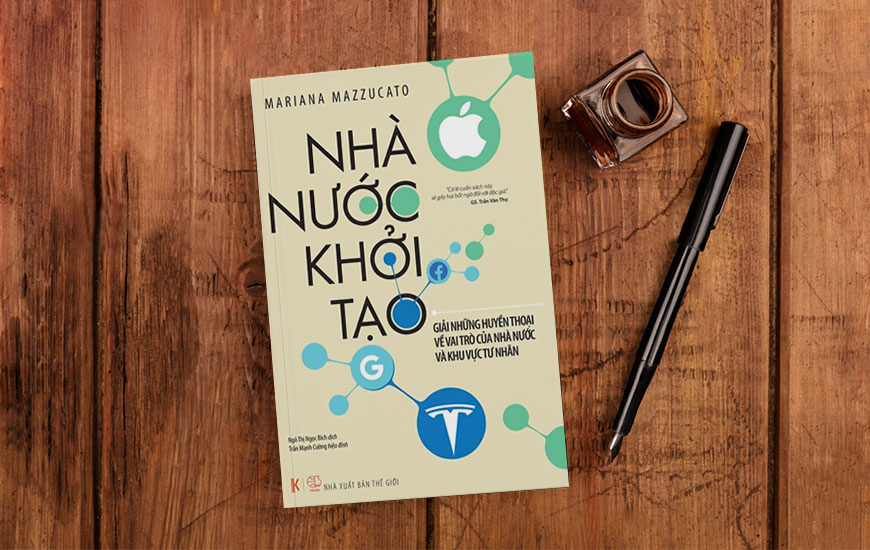 Sách "Nhà Nước Khởi Tạo" của tác giả  Mariana Mazzucato