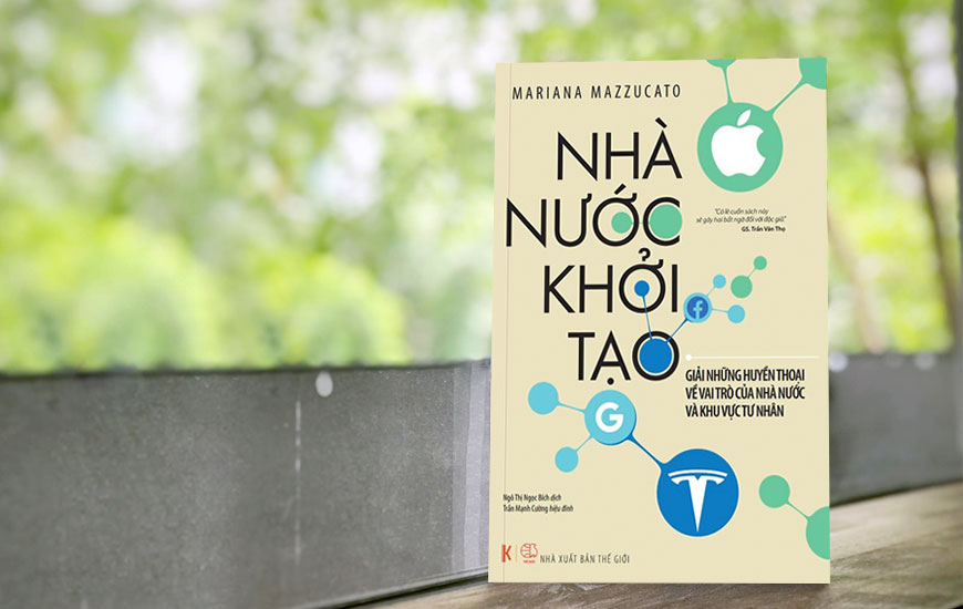 Sách "Nhà Nước Khởi Tạo" của tác giả  Mariana Mazzucato