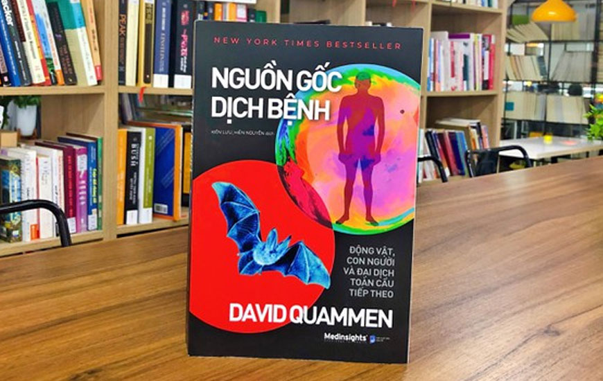 Sách "Nguồn Gốc Dịch Bệnh" của tác giả David Quammen