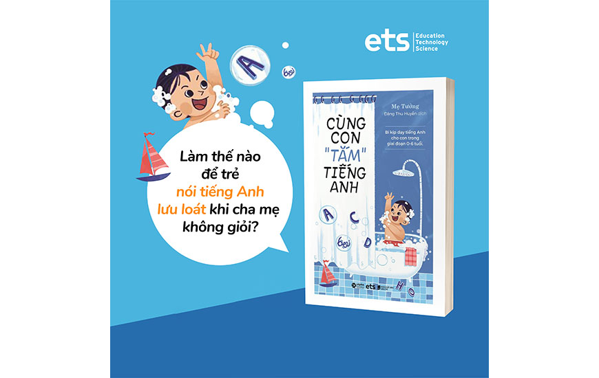 Cùng con "tắm" Tiếng Anh 