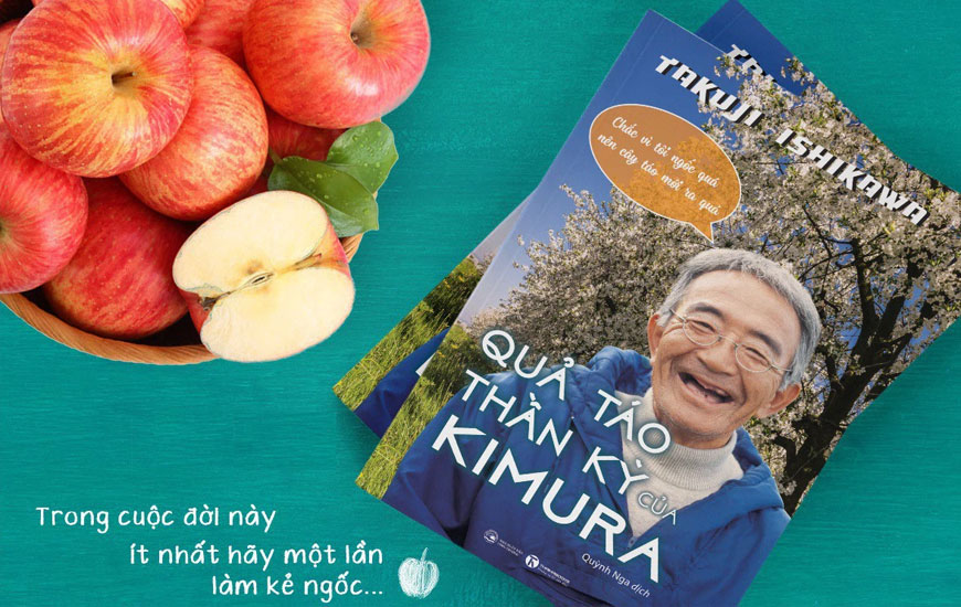 Sách "Quả Táo Thần Kỳ Của Kimura" của tác giả Takuji Ishikawa