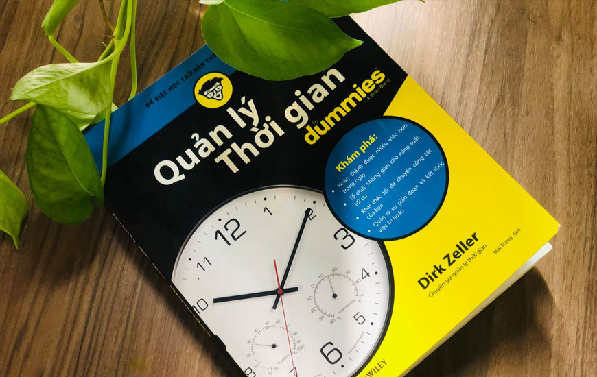 Sách "Quản Lý Thời Gian For Dummies" của tác giả Dirk Zeller