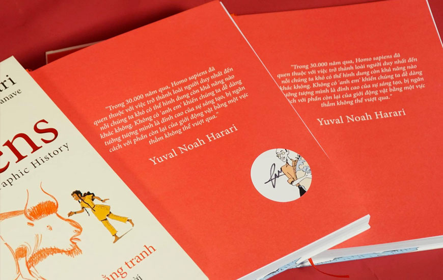 Sách "Sapiens - Lược Sử Loài Người Bằng Tranh - Tập 1: Khởi Đầu Của Loài Người" của tác giả Yuval Noah Harari - 2