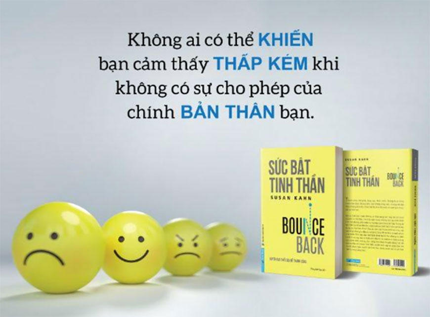 Sach "Sức Bật Tinh Thần - Xuyên Qua Thất Bại Để Thành Công - Bounce Back" của tác giả  Susan Kahn - 2