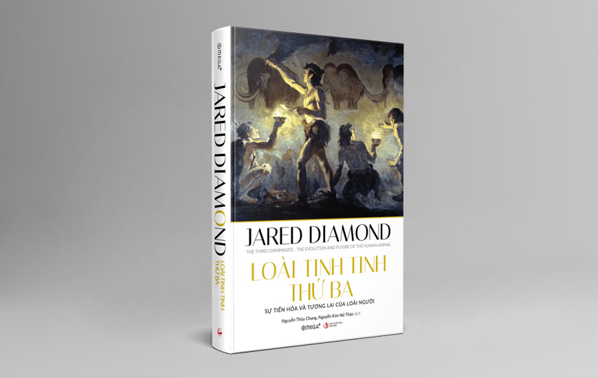 Sách "Loài Tinh Tinh Thứ Ba" của tác giả Jared Diamond