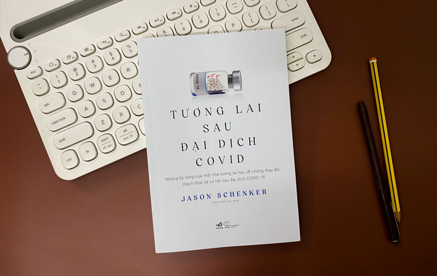 Sách "Tương Lai Sau Đại Dịch Covid" của tác giả Jason Schenker