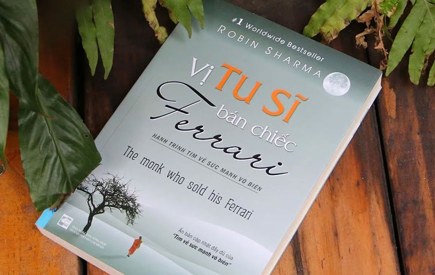 Sách "Vị tu sĩ bán chiếc Ferrari" của tác giả Robin Sharma