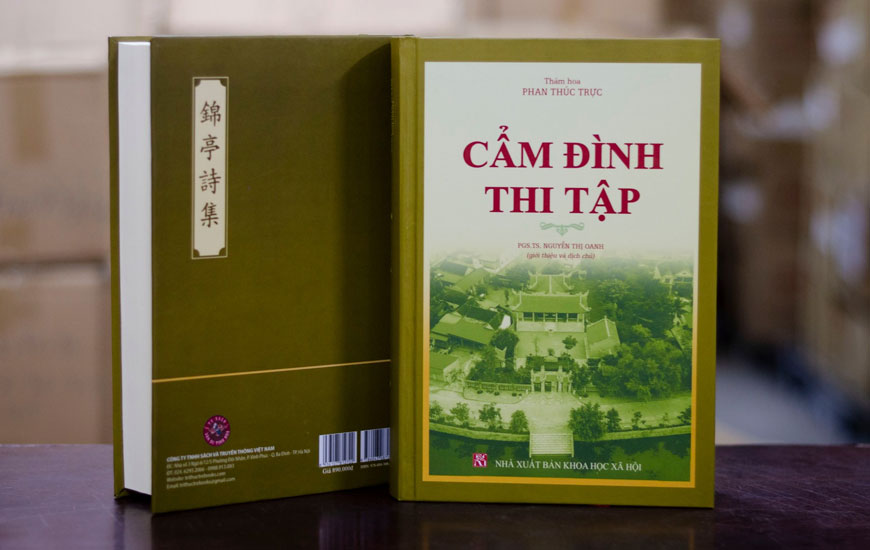 Sách Cẩm Đình Thi Tập - Tác giả Thám Hoa Phan Thúc Trực