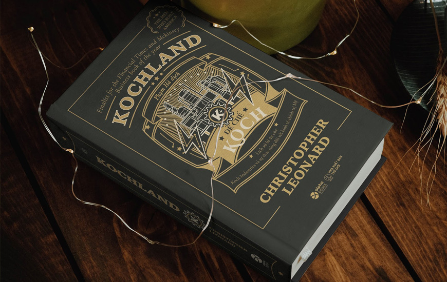 Sách Kochland - Đế Chế Koch. Tác giả Christopher Leonard