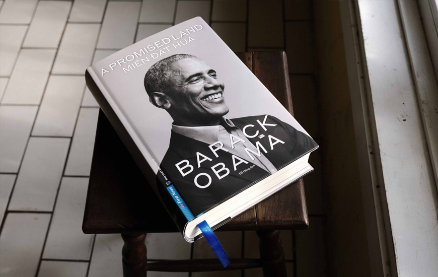 Sách Miền Đất Hứa - Tự truyện của Barack Obama. Tác giả Barack Obama