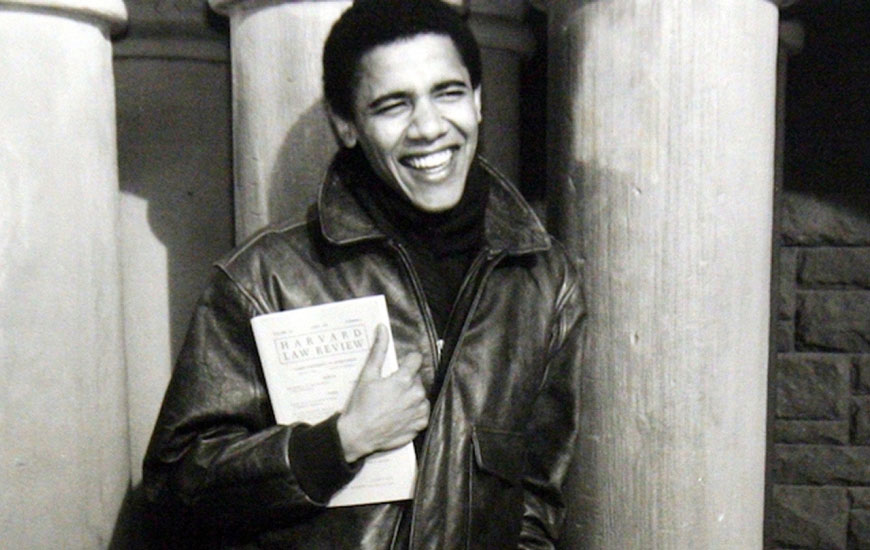 Cựu Tổng thống Barack Obama thuở trẻ. Ảnh: Obama campaign