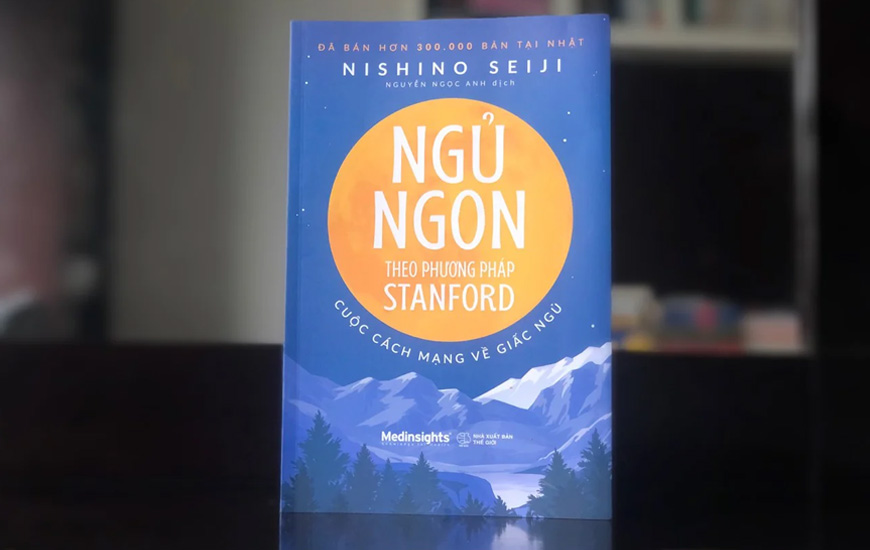 Sách "Ngủ Ngon Theo Phương Pháp Stanford". Tác giả Seiji Nishino