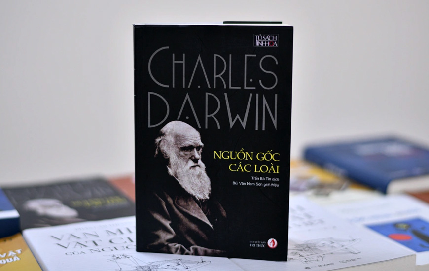 Sách Nguồn Gốc Các Loài. Tác giả Charles Darwin