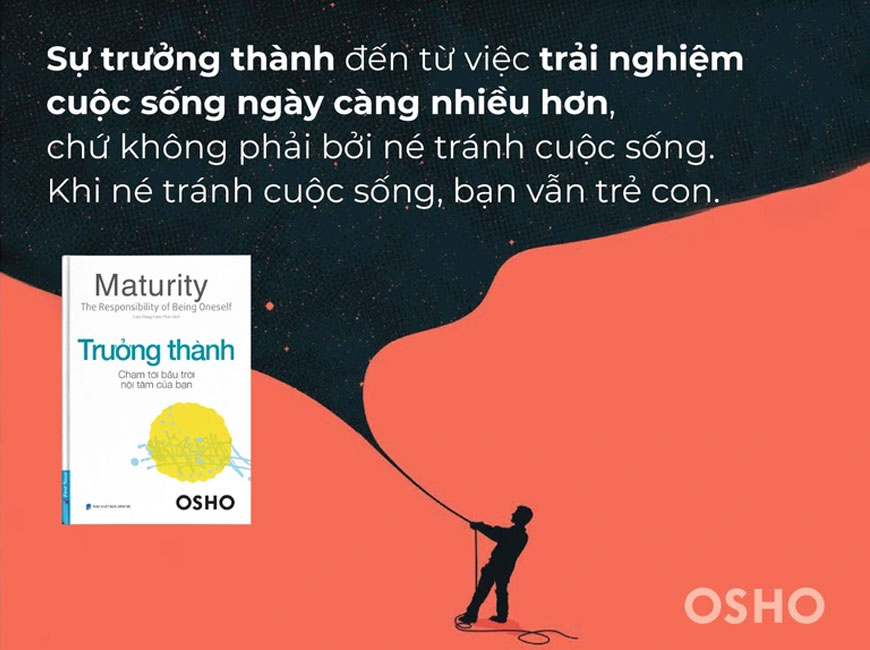 Sách Osho - Trưởng Thành. Tác giả Osho - 2