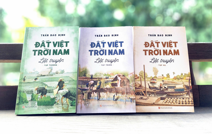 Bộ Sách Đất Trời Việt Nam Liệt Truyện - Trần Bảo Định
