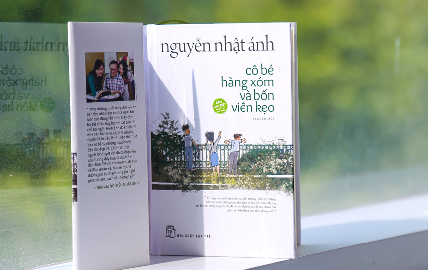 Cô Bé Hàng Xóm Và Bốn Viên Kẹo (Bìa Cứng) - Nguyễn Nhật Ánh