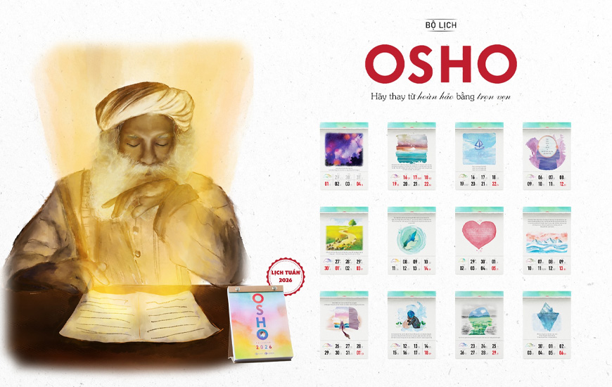 Osho Calendar 2026 - Bộ Lịch Tuần Osho