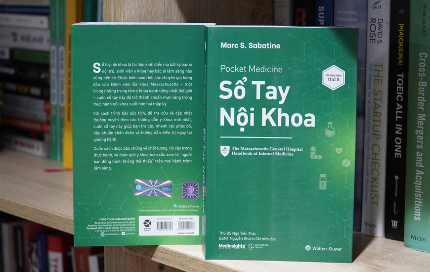 Sổ Tay Nội Khoa - Phiên Bản Thứ 8 - Marc S. Sabatine