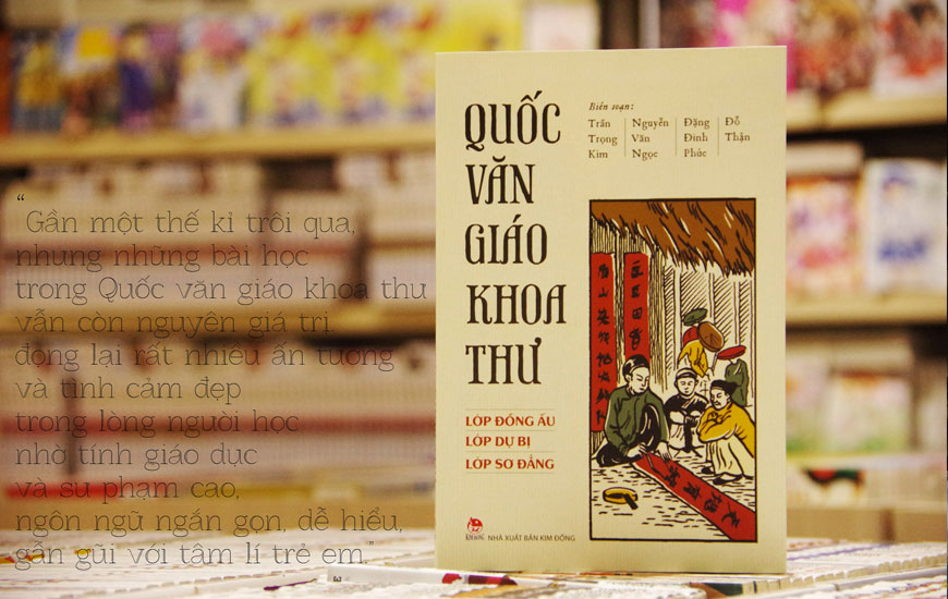 Sách "Quốc Văn Giáo Khoa Thư" của tác giả Trần Trọng Kim, Nguyễn Văn Ngọc, Đặng Đình Phúc, Đỗ Thận